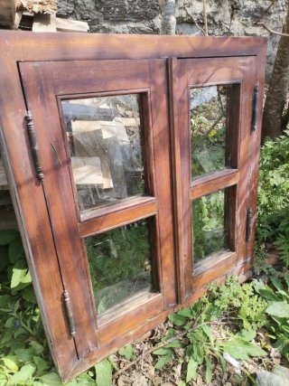 Ventanas madera maciza