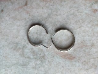 Orecchini donna argento 925cerchi grandi