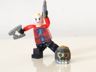 Star-Lord Stile/Compatibile LEGO Minifigure