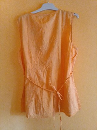 Blusa sin mangas Vero Moda bordada T.M