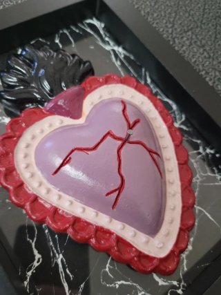 Sacro Cuore Decorativo Cornice