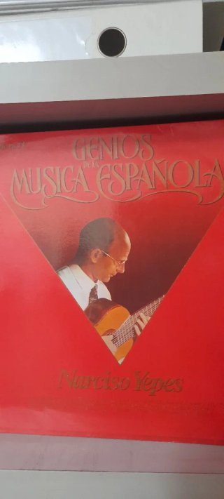 Vinilo Narciso Yepes - Genios Música Española