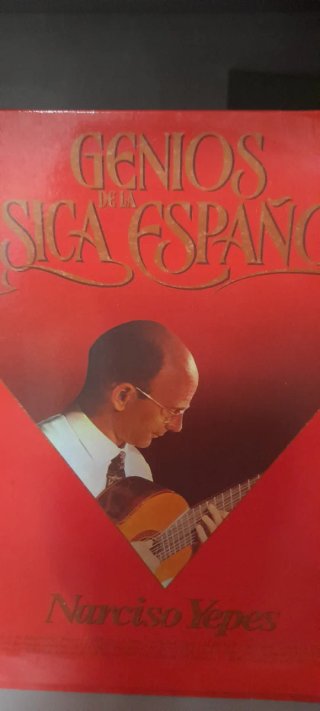 Vinilo Narciso Yepes - Genios Música Española