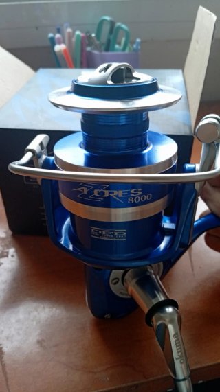 Carrete pesca Okuma Azores 8000