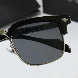 Gafas de Sol Chrome Hearts Negro/Plata