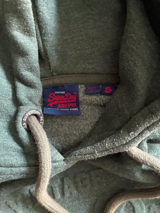 Sudadera Superdry Verde con Capucha
