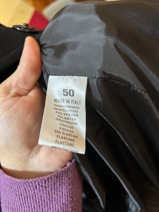 Cappotto Bugatti nero con pelliccia
