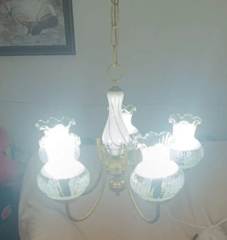 Lámpara 5 Brazos Salón Cocina