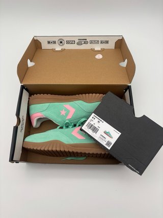 Converse Run Star Trainer Ox Verde/Rosa