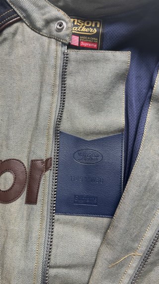 Chaqueta Supreme x Vanson