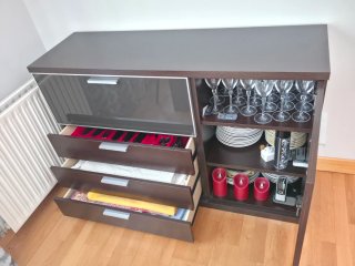 Conjunto mueble TV, aparador,mesa,estanteria+modul