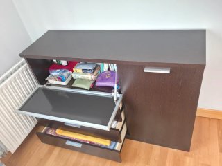 Conjunto mueble TV, aparador,mesa,estanteria+modul