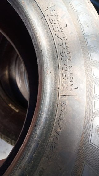 2 Neumáticos Hankook Furgoneta 185/75 R16