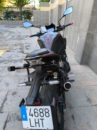 Kawasaki Z900 A2 2020 Negra/Roja