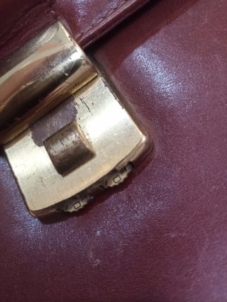 Lote bolsos y maletín marrón y rosa