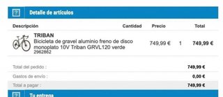 Bicicleta Gravel Triban Verde