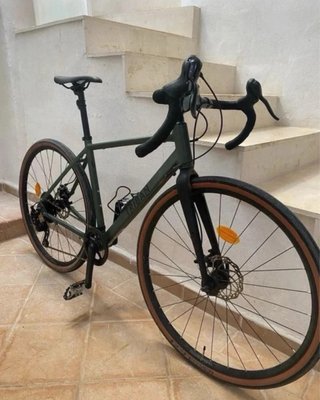 Bicicleta Gravel Triban Verde