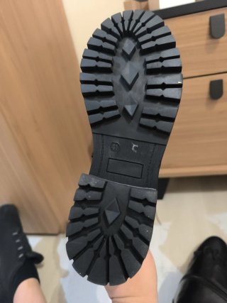 Botas militares altas cordones negras 41