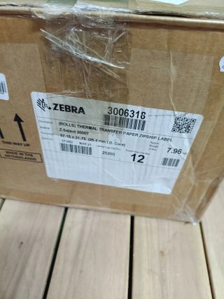 Zebra Z-Select 2000T 3006318 etiqueta blanca 57x32