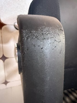 Silla de oficina ergonómica negra