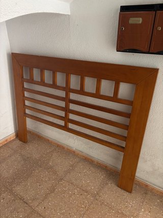 Cabecero de cama 1,40m madera
