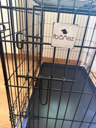 Jaula Perro Negra Ibañez 93 x 58 x 66 cm