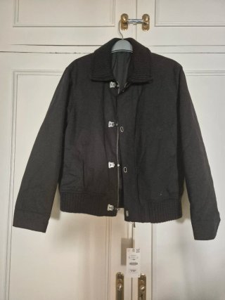 Cazadora Zara Negra Talla L Nueva