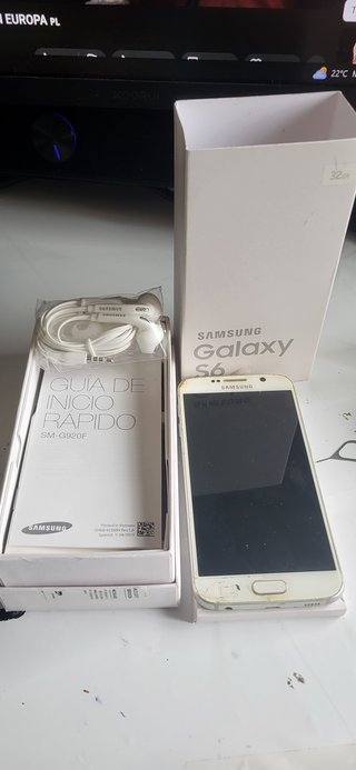 Samsung Galaxy S6 Blanco - Auriculares Nuevos