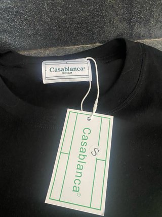 Camiseta Casablanca Negra S/M