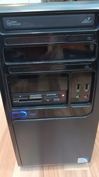 Torre PC Intel 2.8 GHz 4 Gb RAM SSD 256 Gb