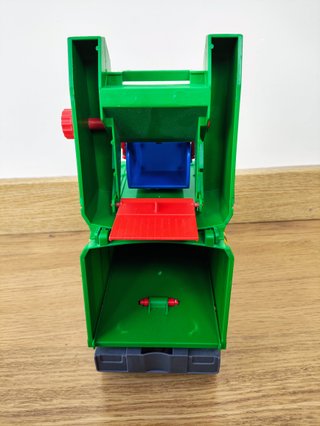 CAMION DE BASURA DE JUGUETE VERDE Dickie Toys 12"