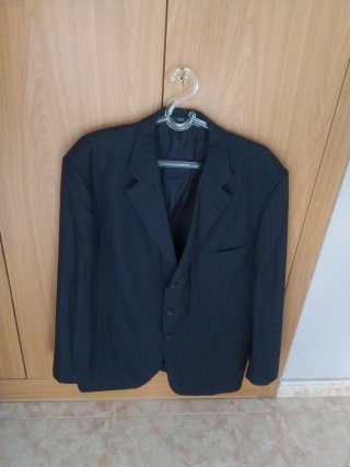 Traje de vestir negro talla 46
