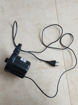 Colchón hinchable con hinchador eléctrico