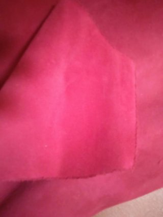 Lote 4 piezas de Piel Ante varios colores 18€.