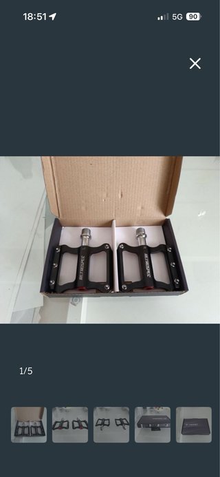 Pedales Retrospec Negros