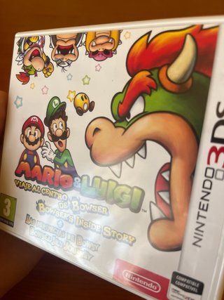 🇪🇸MARIO LUIGI VIAJE AL CENTRO DE BOWSER +PERIPECIAS