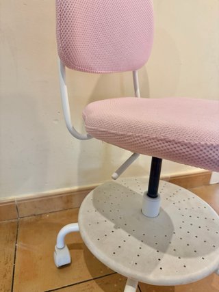 Silla de escritorio infantil rosa - Ikea