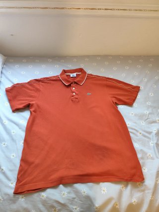 Polos Lacoste Naranja y Amarillo