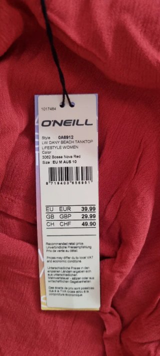 Top Oneil Rojo
