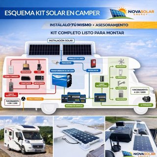 Kit Solar Camper Nova Solar Energy