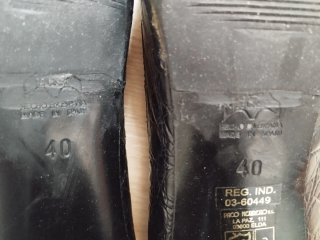 Zapatos de piel negros
