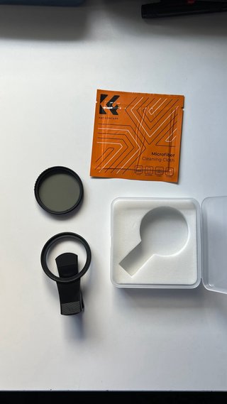 Filtro CPL 52mm para móviles