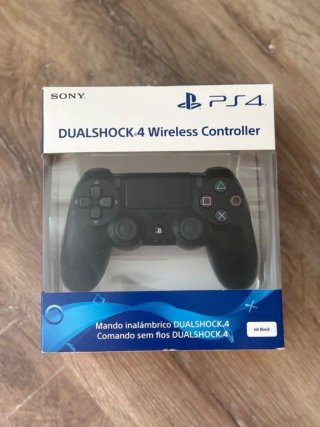 Mando PS4 Dualshock 4 Inalámbrico Jet Black