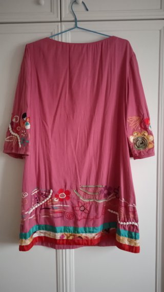Vestido Niza bordado T. L