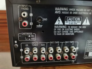 Amplificador Denon PMA-680R Negro