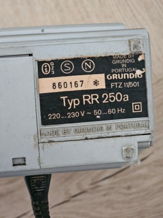 Radio retro Grundig RR 250