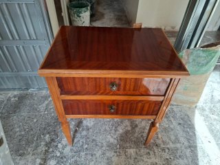 Conjunto de dormitorio madera