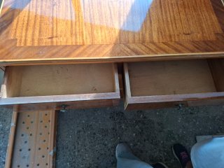 Conjunto de dormitorio madera