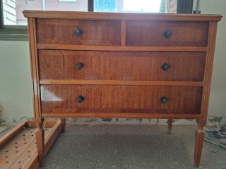 Conjunto de dormitorio madera