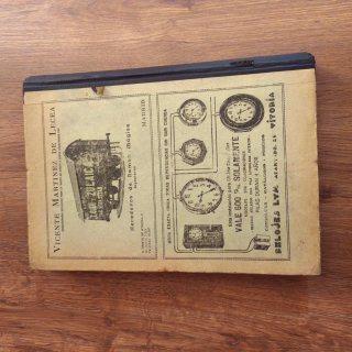 Libro antiguo de 1928 Distancias kilométricas